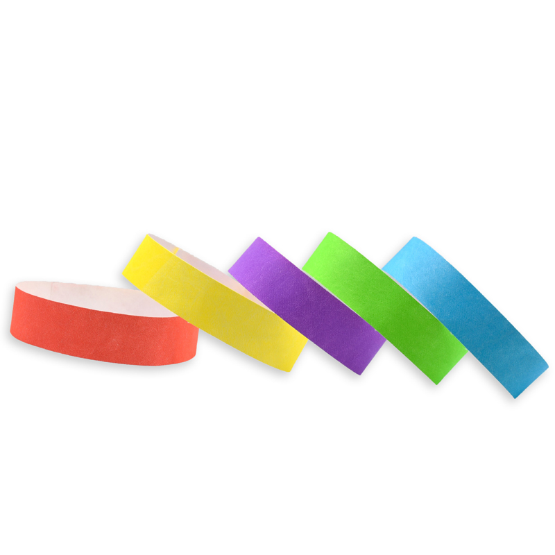 Custom Tyvek Paper Wristbands for Events