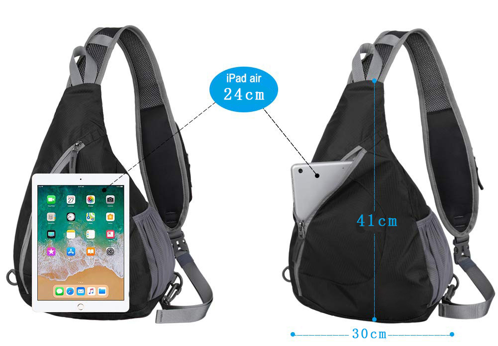 Chest Sling Shoulder Backpacks/Triangle Rucksack for Cycling/Walking/Hiking