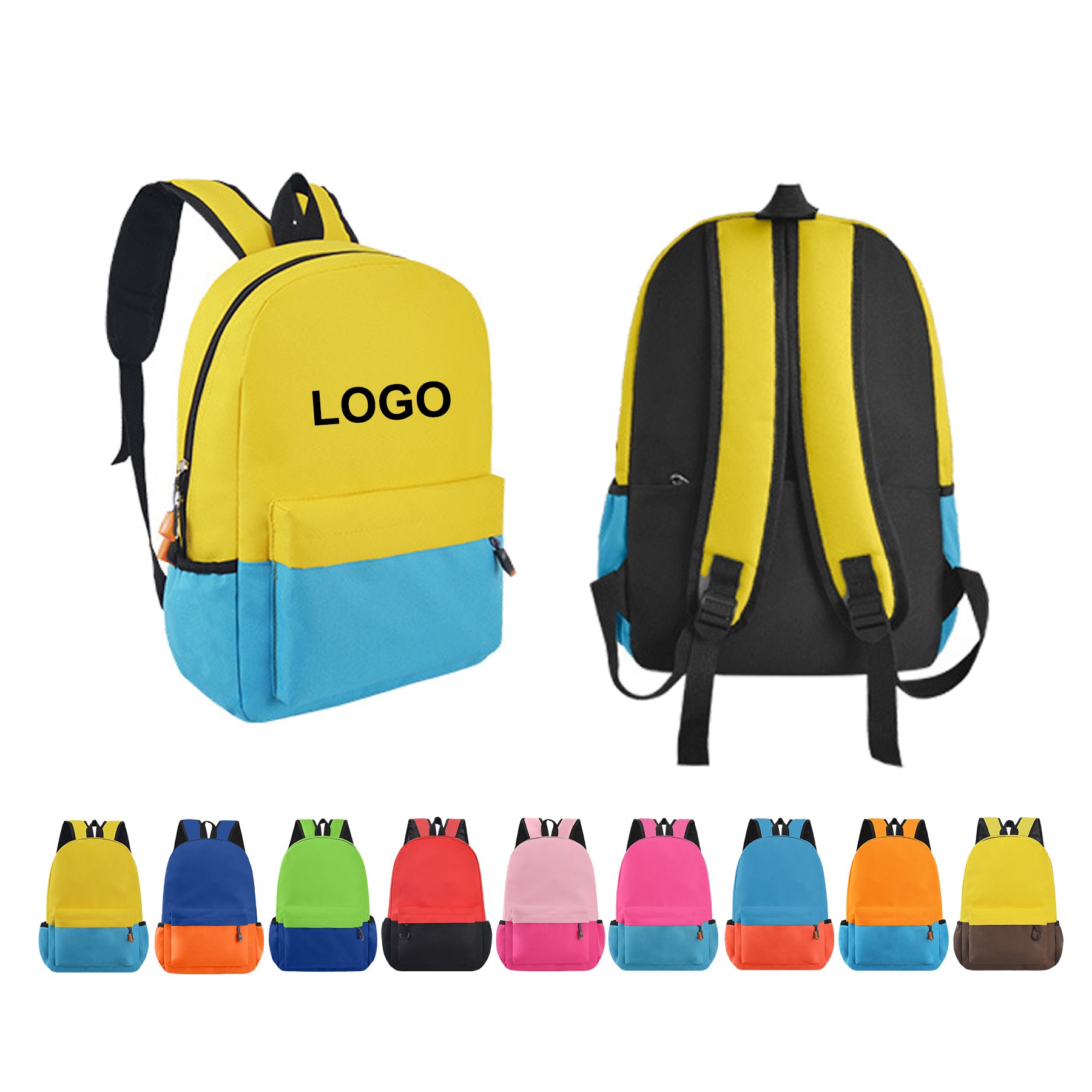 Two Tone Children Backpack