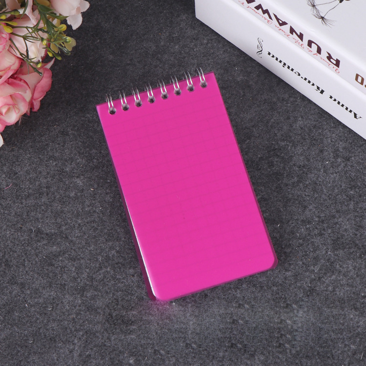 Waterproof Paper Notebook with Cover Top-Spiral Memo Book