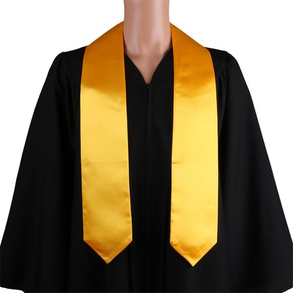 Graduation Unisex Plain Graduation Stole Academic Commencements Sash 50"x4.71"