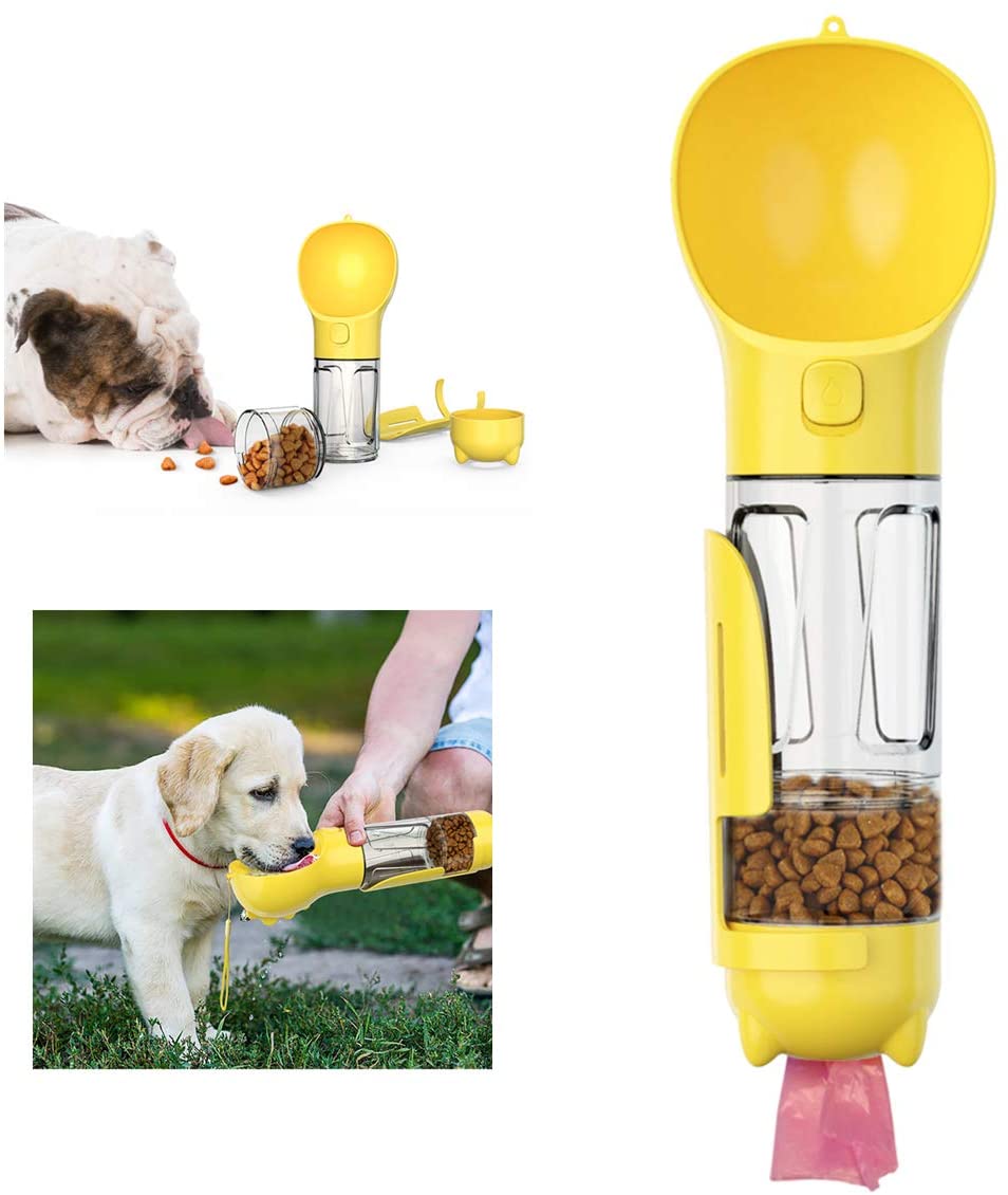 10oz Leak Proof Dog Bowl Water Dispenser for Walking/Outdoor/Hiking/Traveling