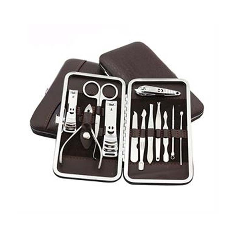 High Stainless Steel Nail Clippers Sets with Portable Stylish Case