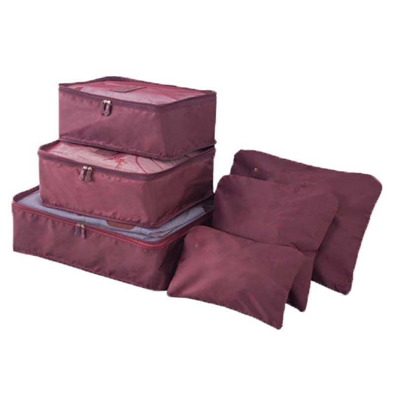6 Set Travel Storage Bags Multi-functional Clothing Sorting Packages