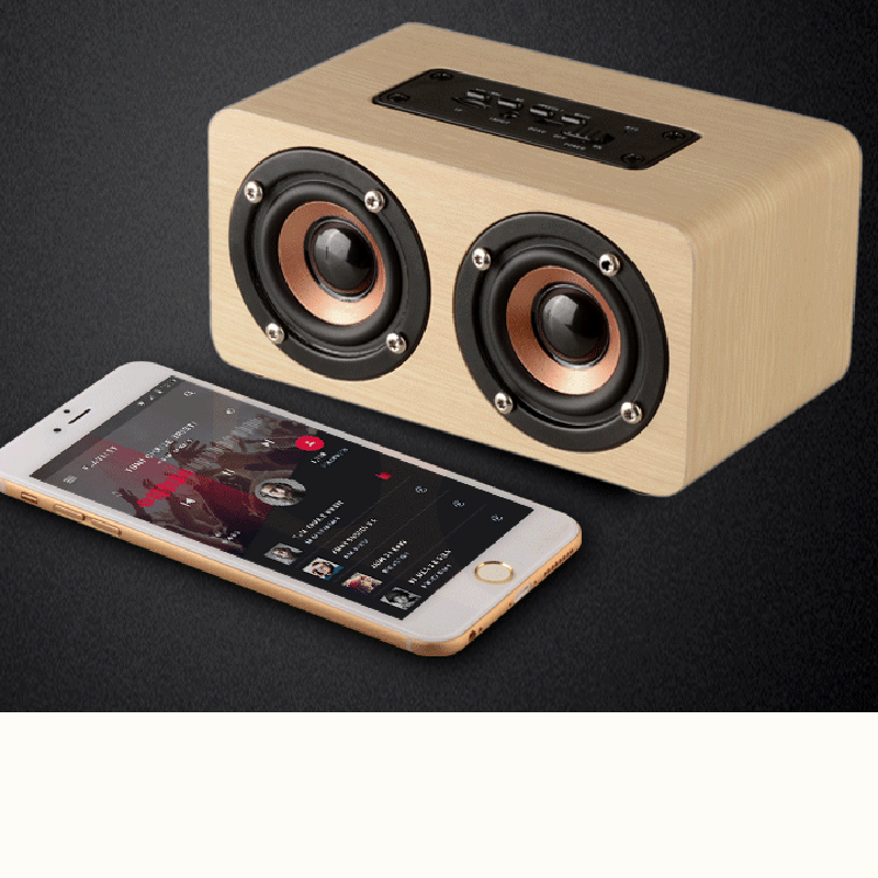 Retro Wooden 5W Bluetooth Speaker