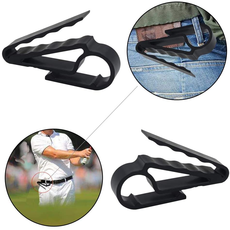Golf Cigar Clip Attaches Cigars Putter to Boats/BBQ Grills for Golfers