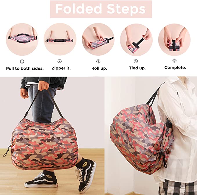 Foldable Bags for Groceries and Shopping