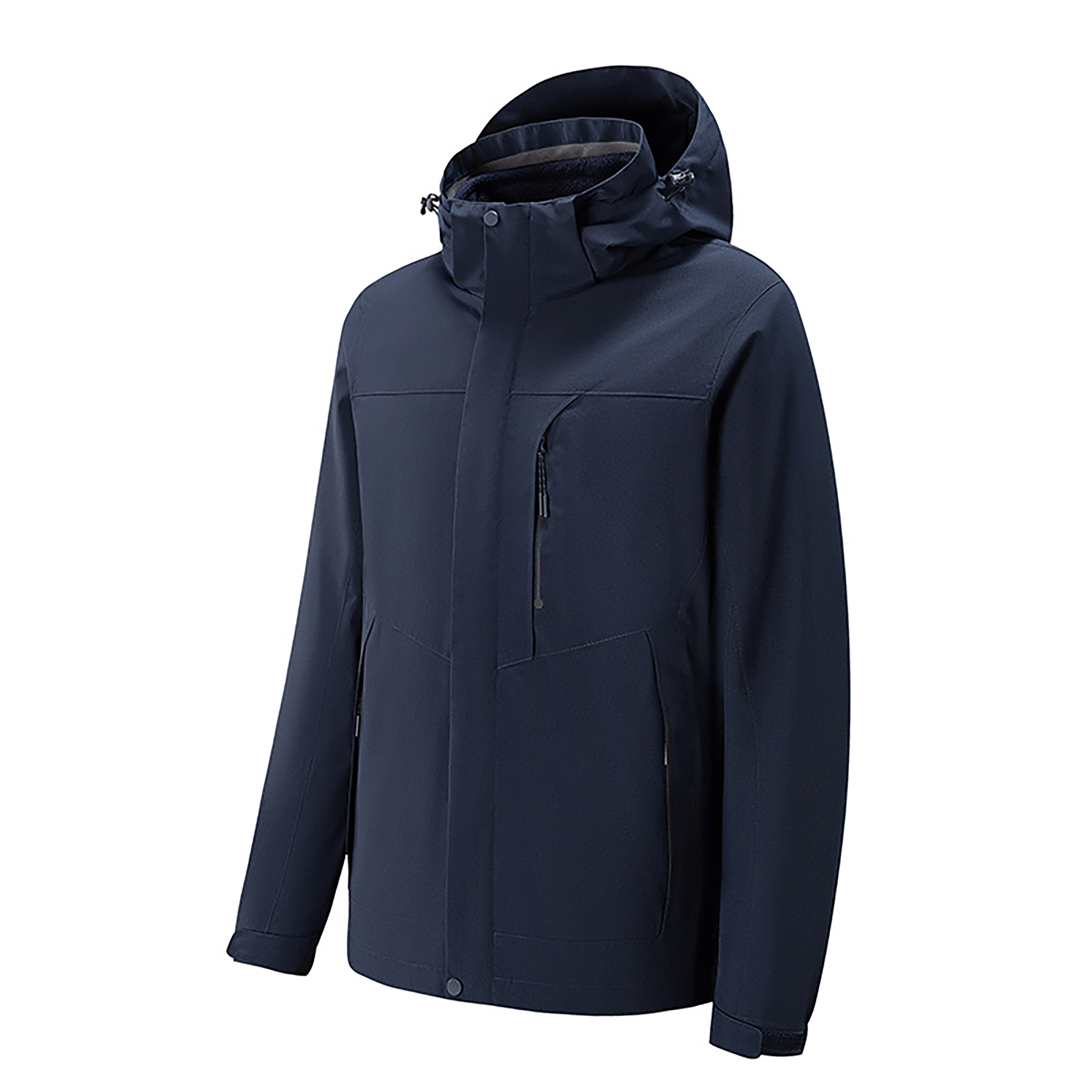 3 in 1 Warm Fleece Liner Jacket & Detachable Hood