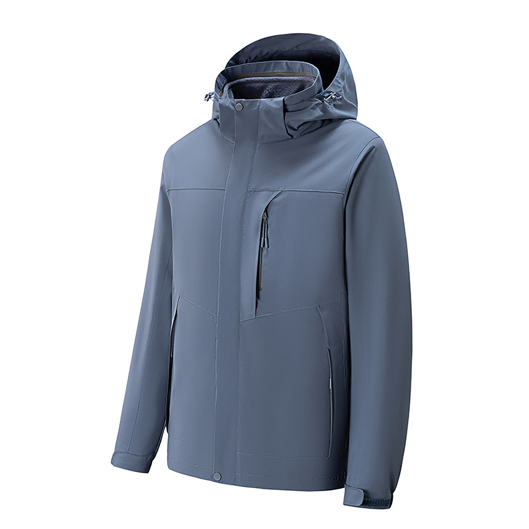 3 in 1 Warm Fleece Liner Jacket & Detachable Hood