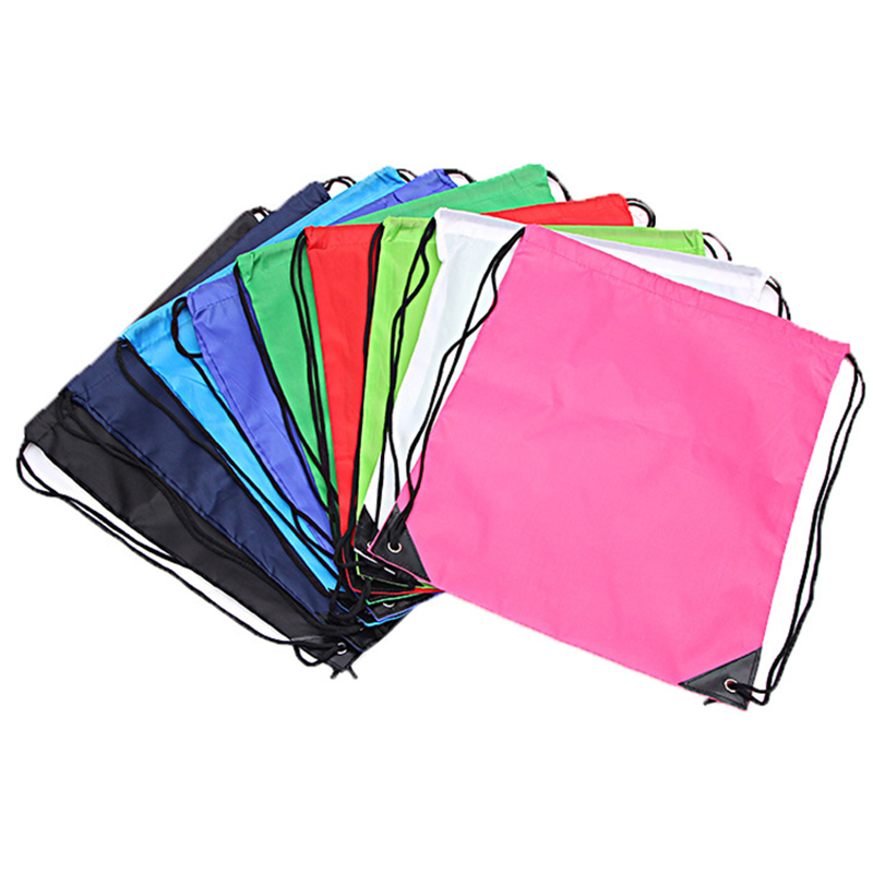 210D Polyester Drawstring Bags Backpack Bulk Sack