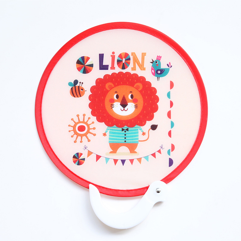 Japanese Style Handheld Round Folding Fan Japanese Style Handheld Round Folding Fan