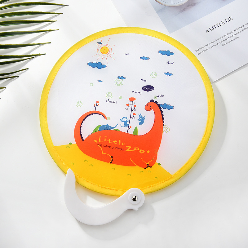 Japanese Style Handheld Round Folding Fan Japanese Style Handheld Round Folding Fan