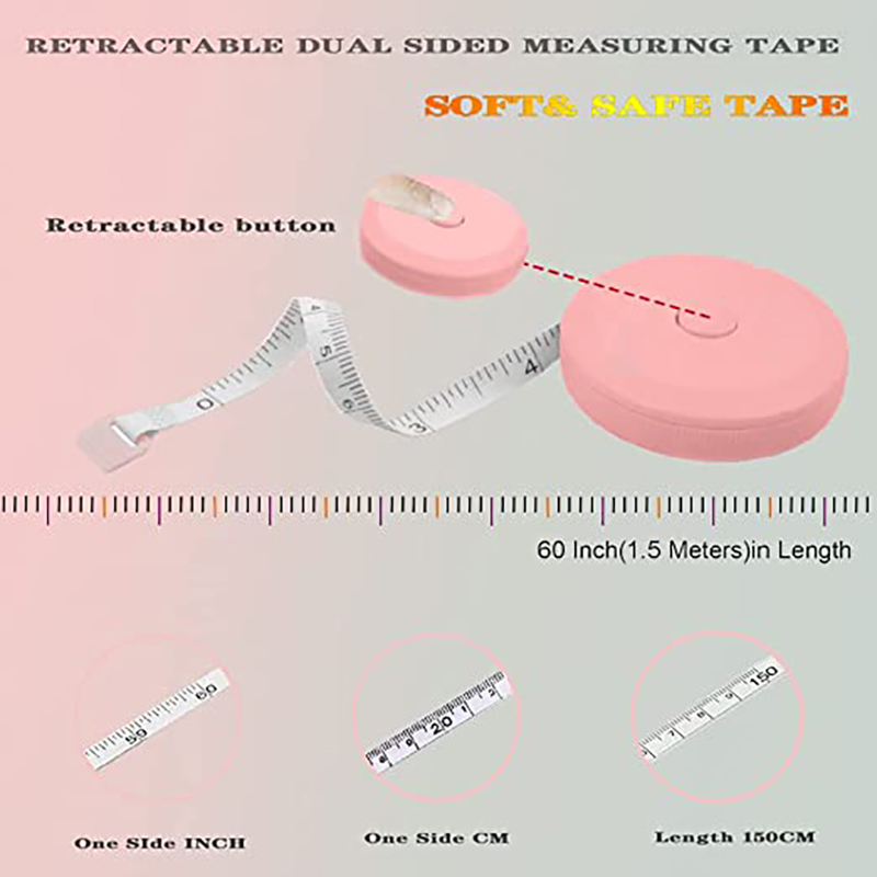 Mini Soft Automatic Retractable Tape Measure