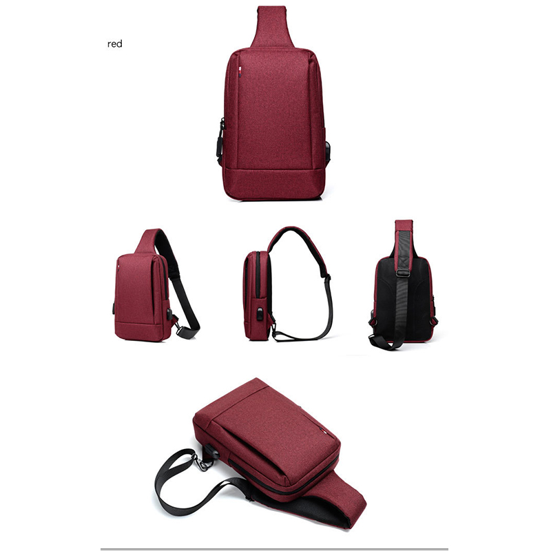Waterproof Men's Chest Crossbody Sling Bag