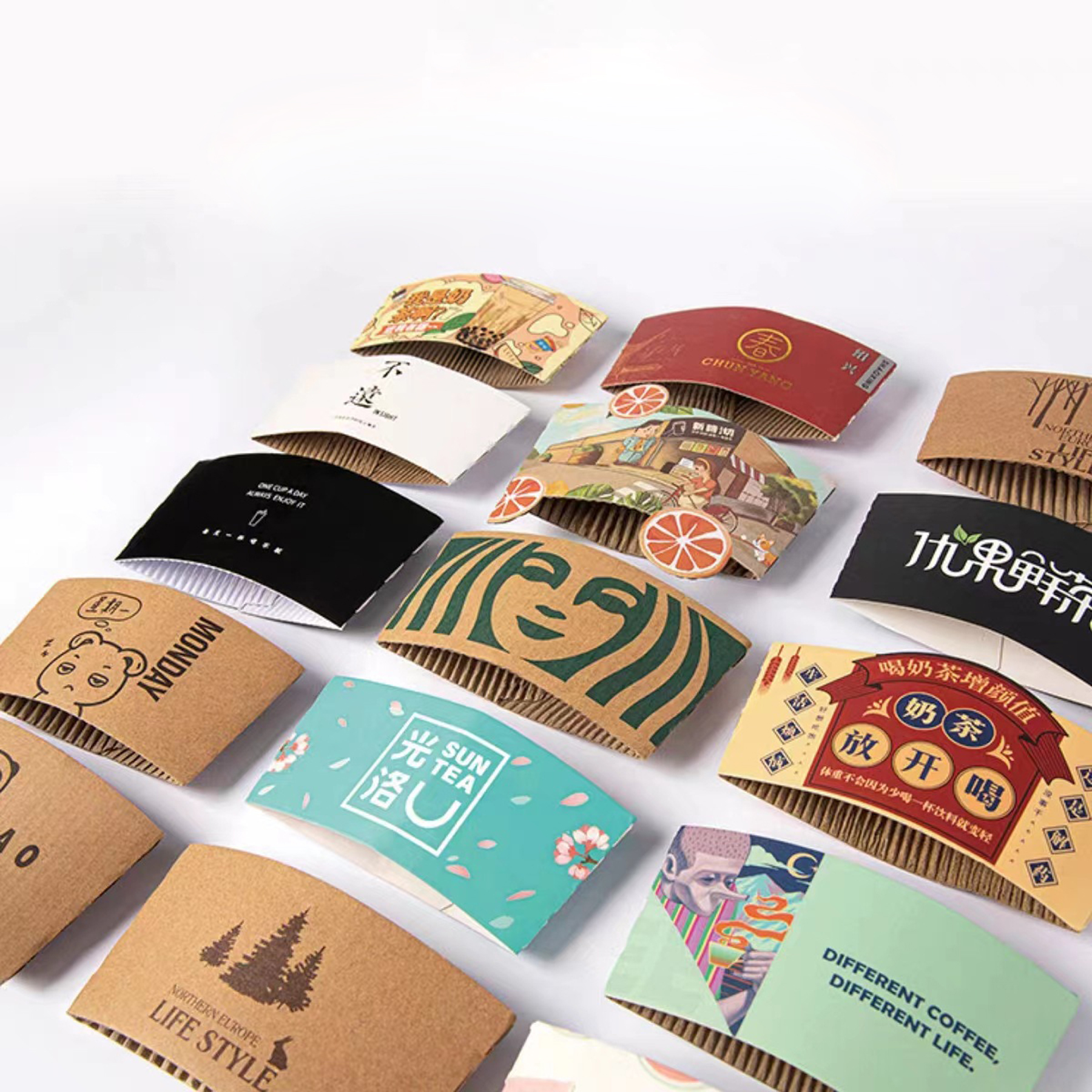 Disposable Coffee Cup Clutch 