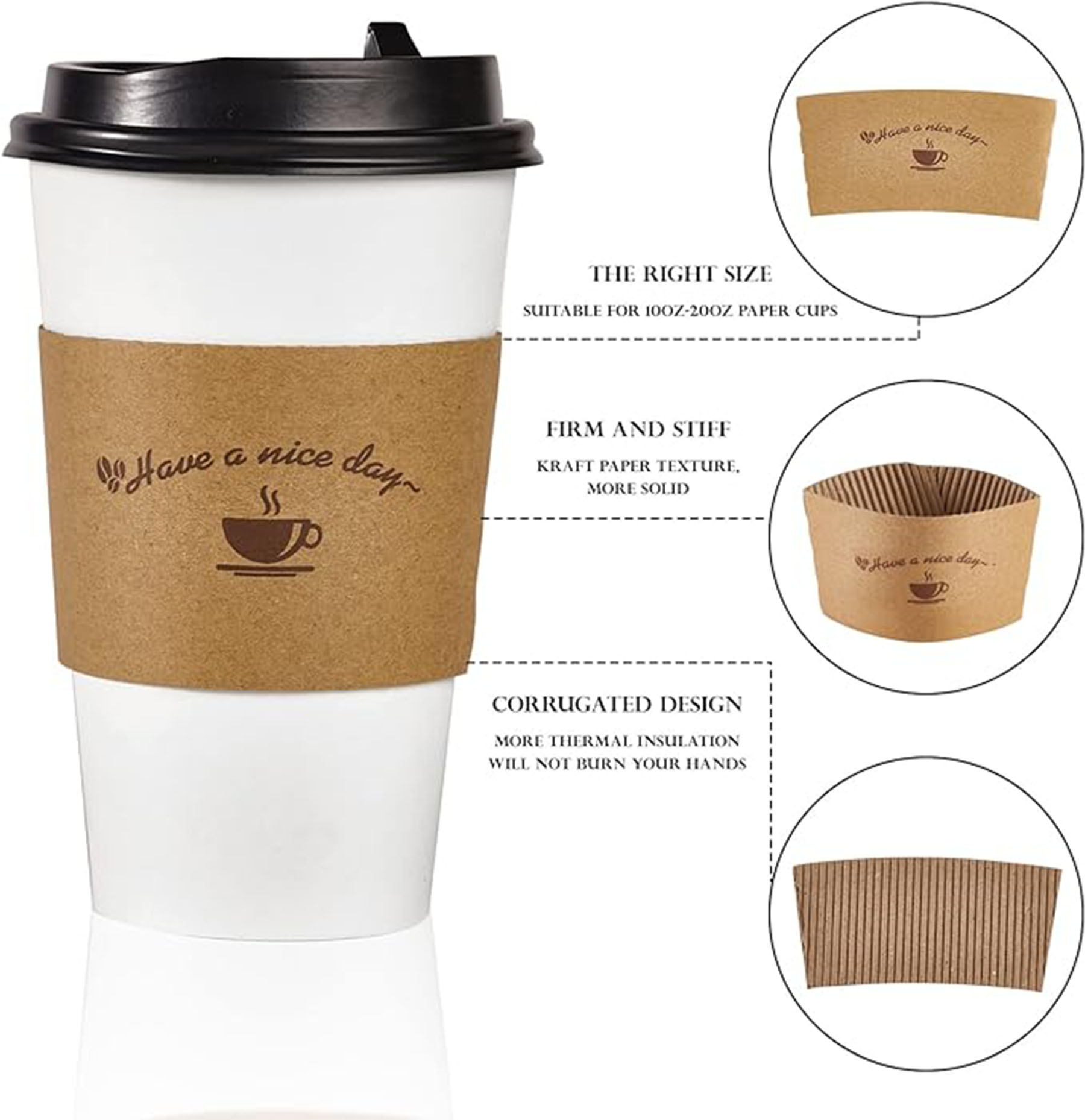 Disposable Coffee Cup Clutch 