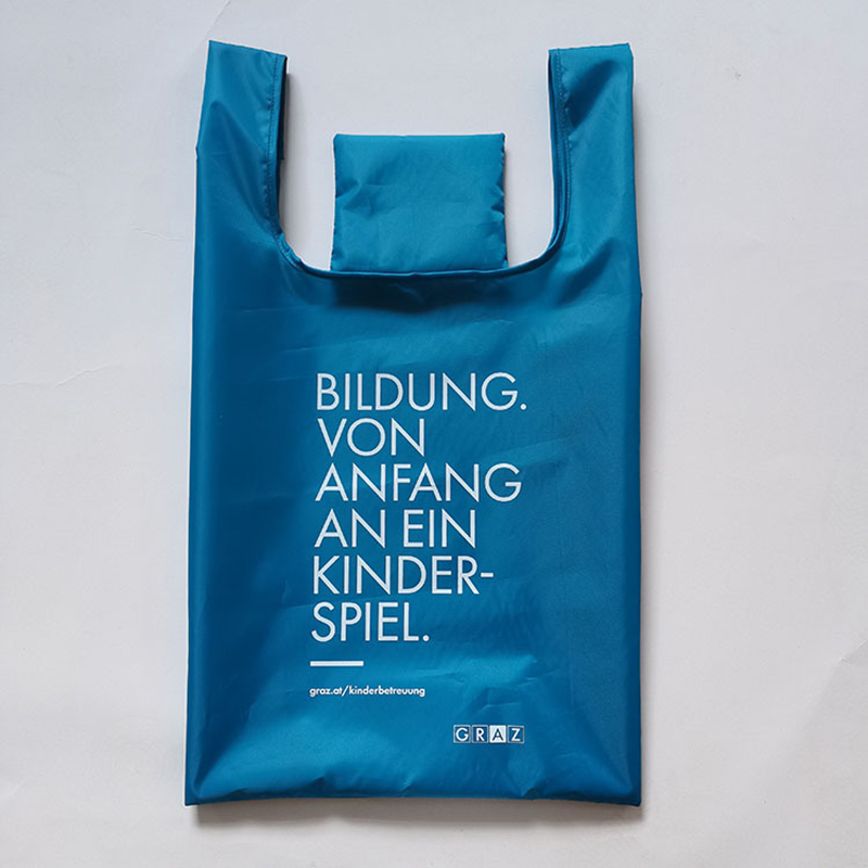 210t Polyester Reusable Grocery Bags