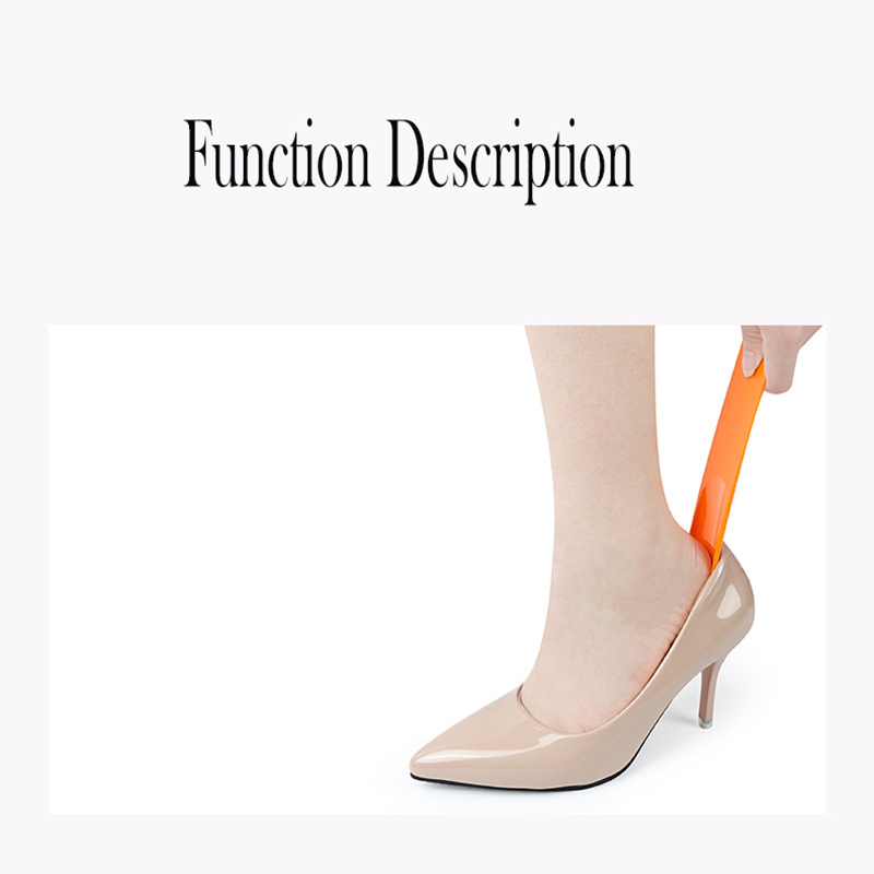 Plastic Easy-Slip Shoes Horns for Men and Women