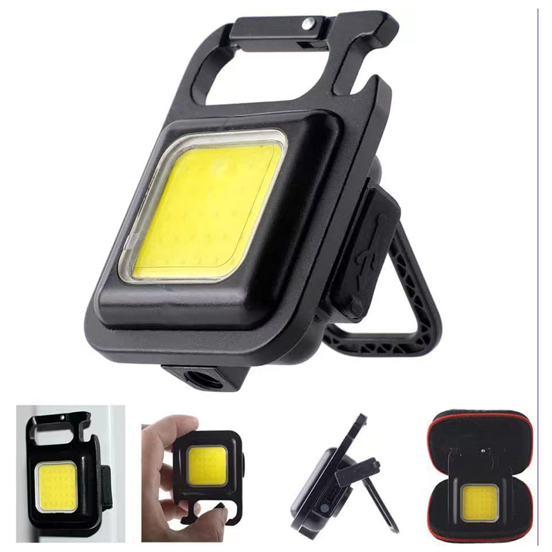 Portable Mini COB Pocket Magnetic Flashlights