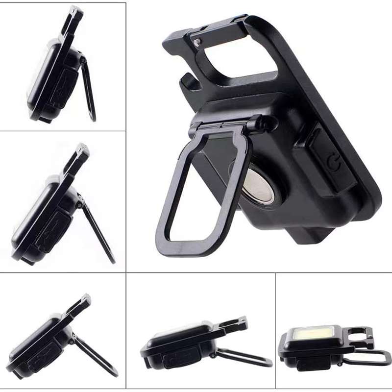 Portable Mini COB Pocket Magnetic Flashlights