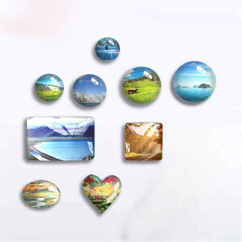 Glass Inspirational Magnets For Refrigerator