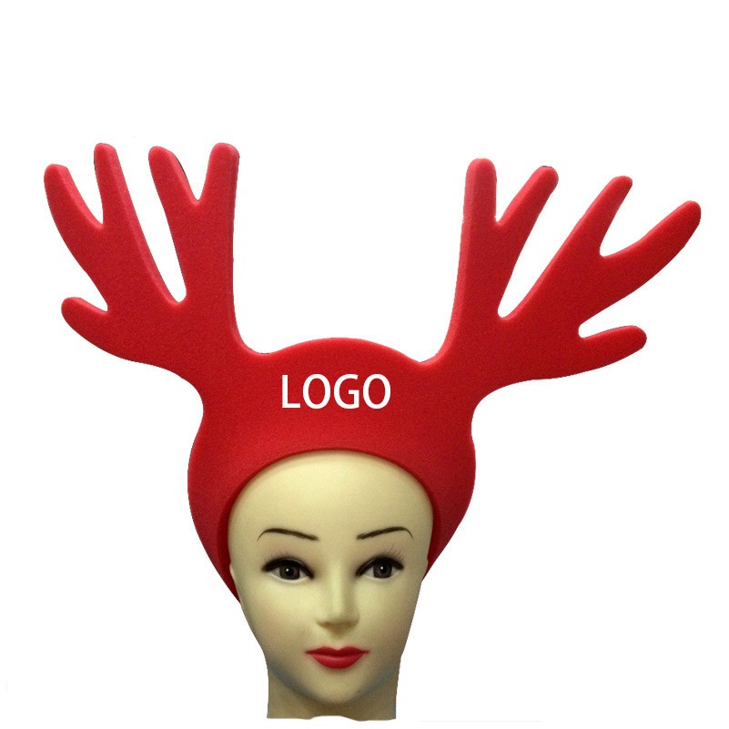 Large Foam Antler Headband For Christmas Event and Party