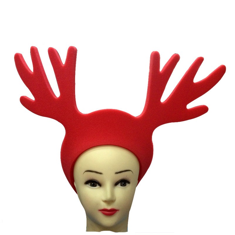 Large Foam Antler Headband For Christmas Event and Party