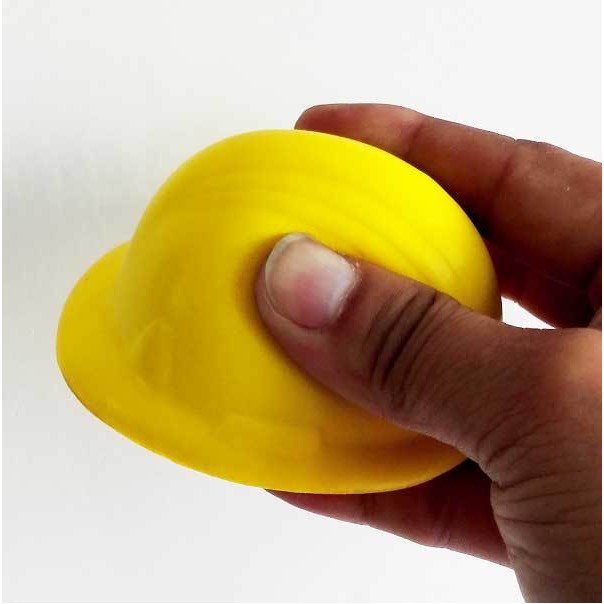 PU Foam Hard Hat Stress Balls for Kids Parties