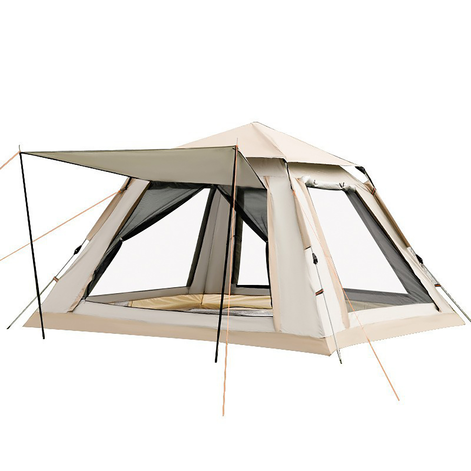 2 Person Room Instant Setup Waterproof Pop Up Camping Tents