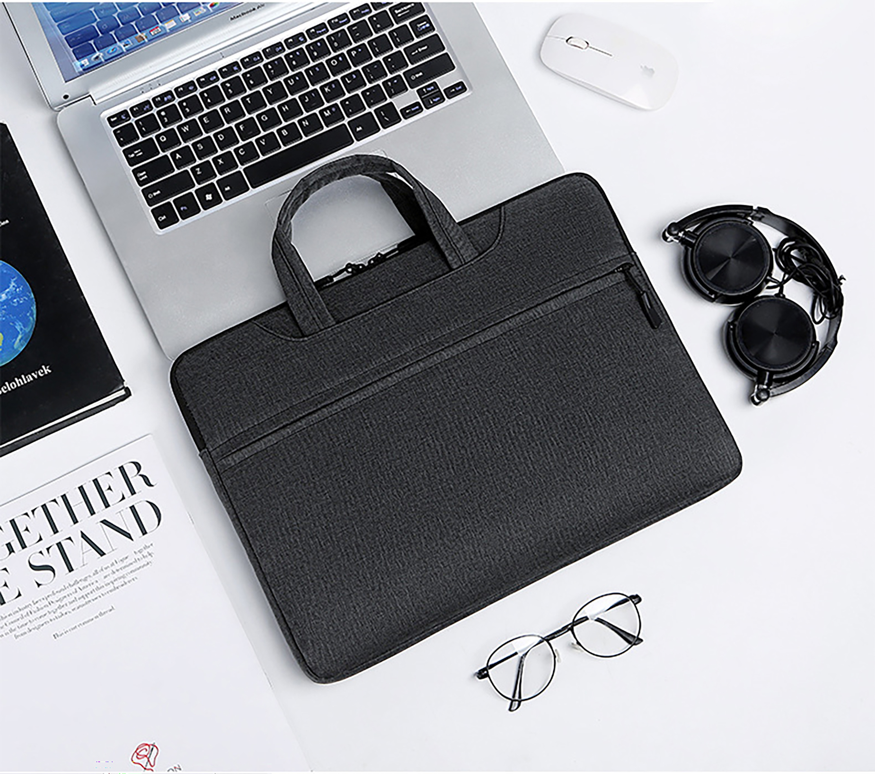 14 inch Laptop Case With Belt