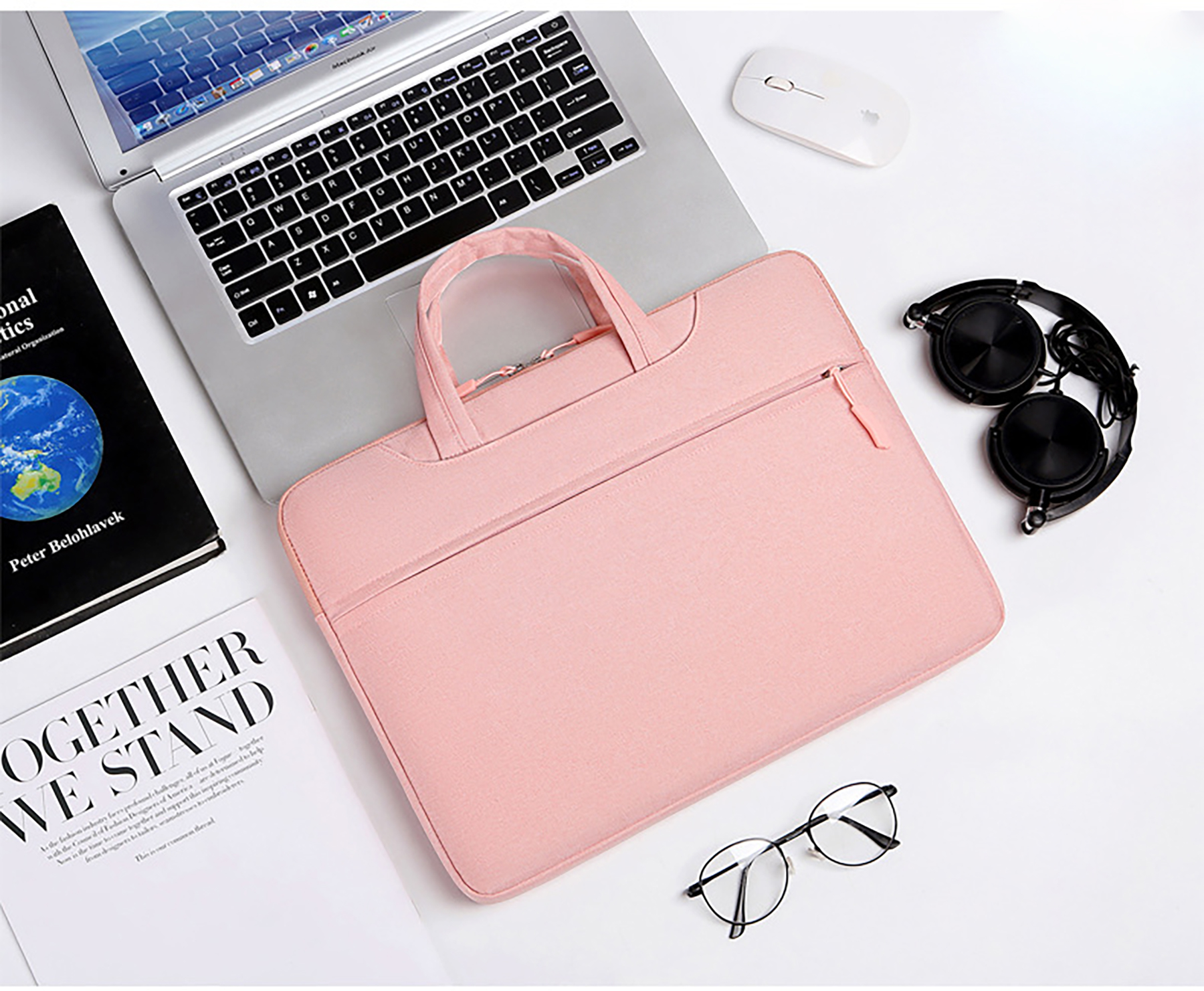 14 inch Laptop Case With Belt