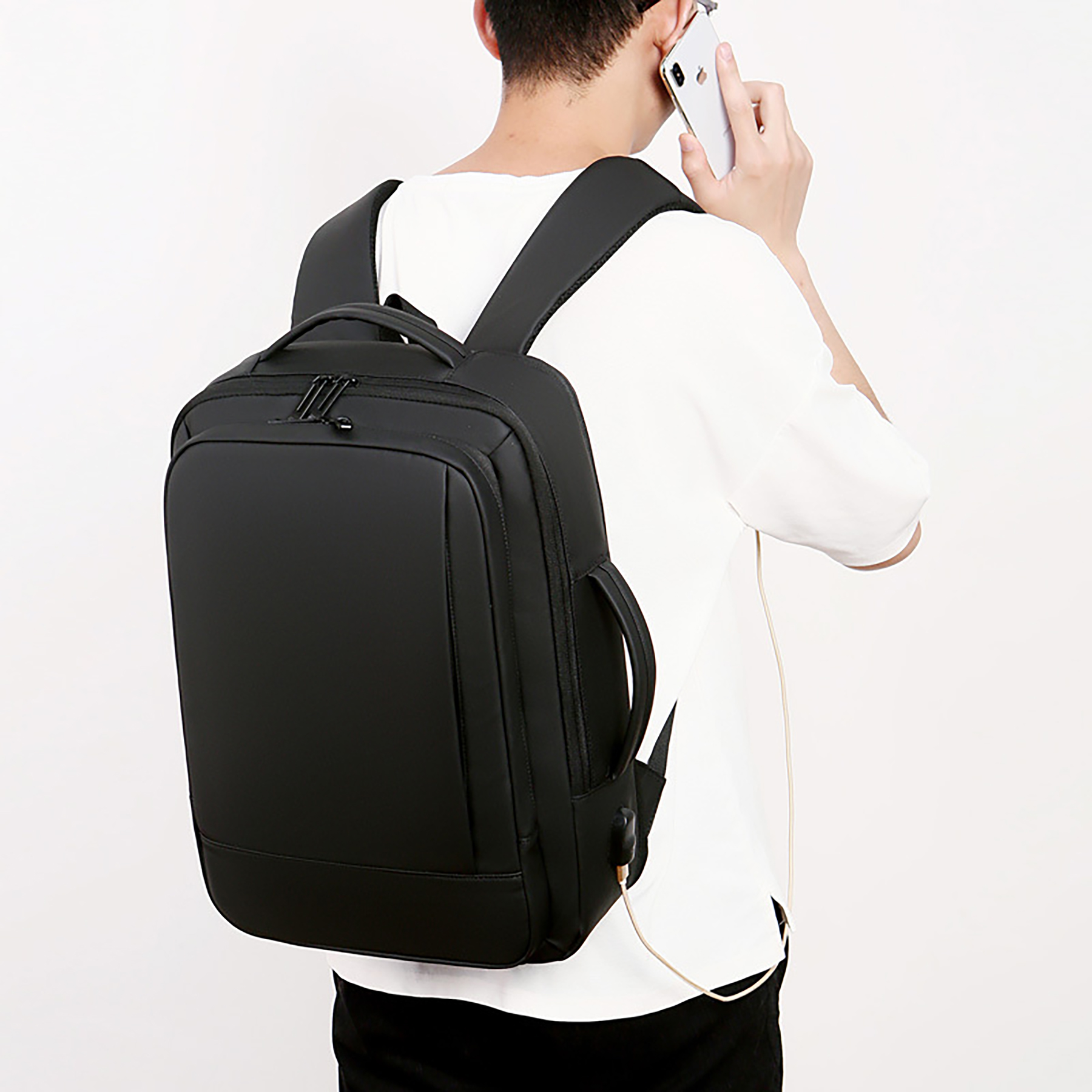 Durable Laptops Backpack with USB Charging Port