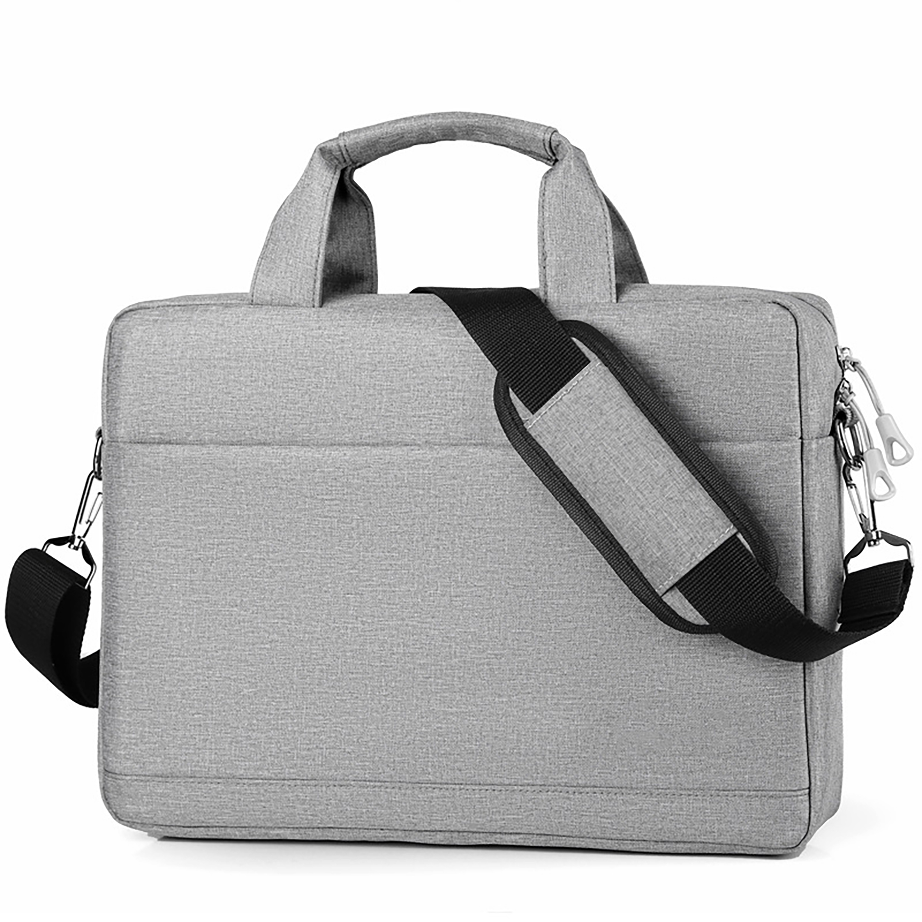 Laptop Shoulder Messenger Bag with Adjustable Depth at Bottom--15.6 Inch Laptop Shoulder Messenger Bag with Adjustable Depth at Bottom--15.6 Inch