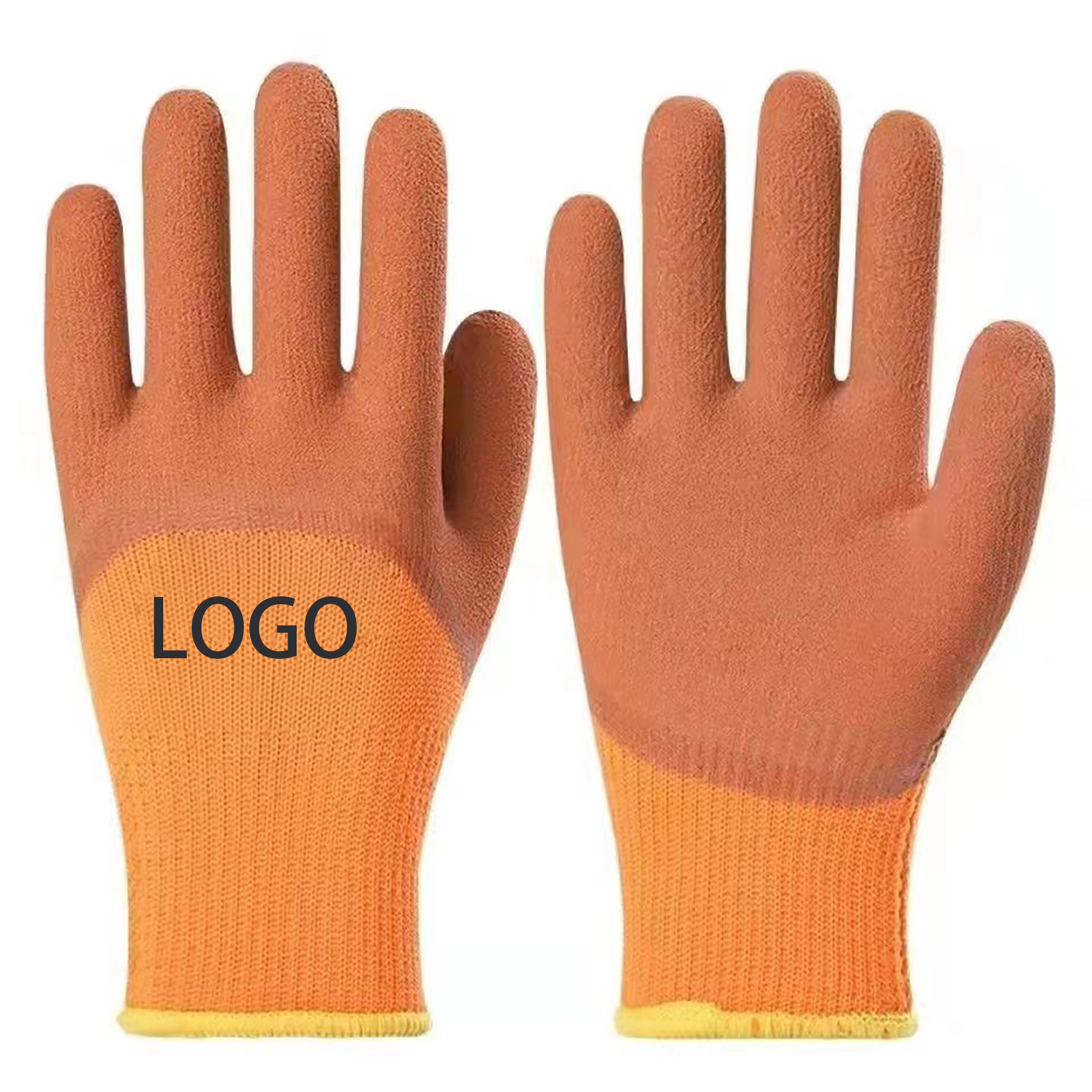 Nylon Safety Working Gloves with Knit Wrist Cuff