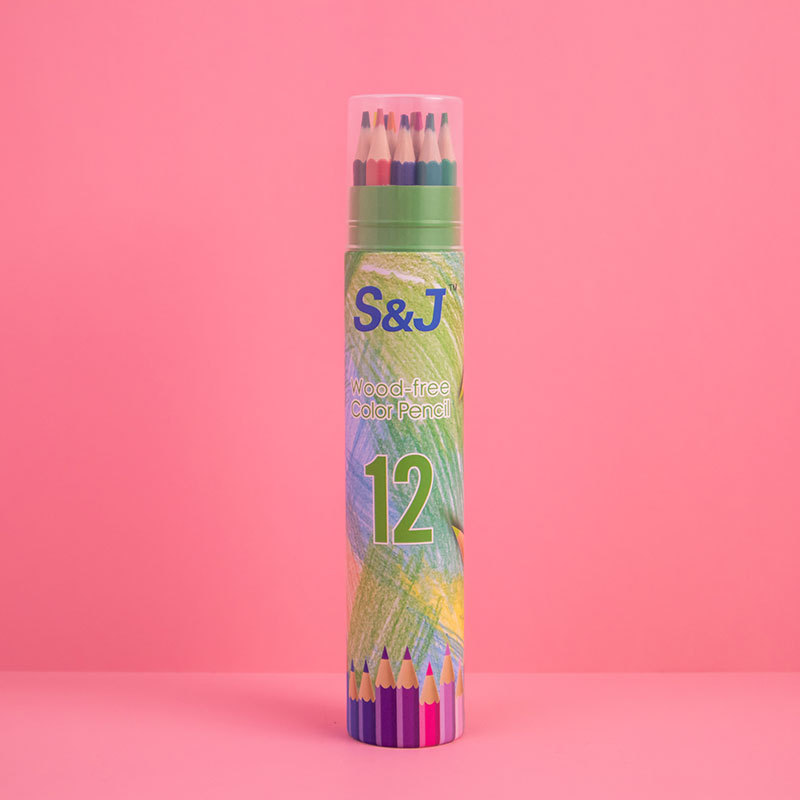 Highly-Pigmented Colored Pencils Crayons Set--48pcs Highly-Pigmented Colored Pencils Crayons Set--48pcs