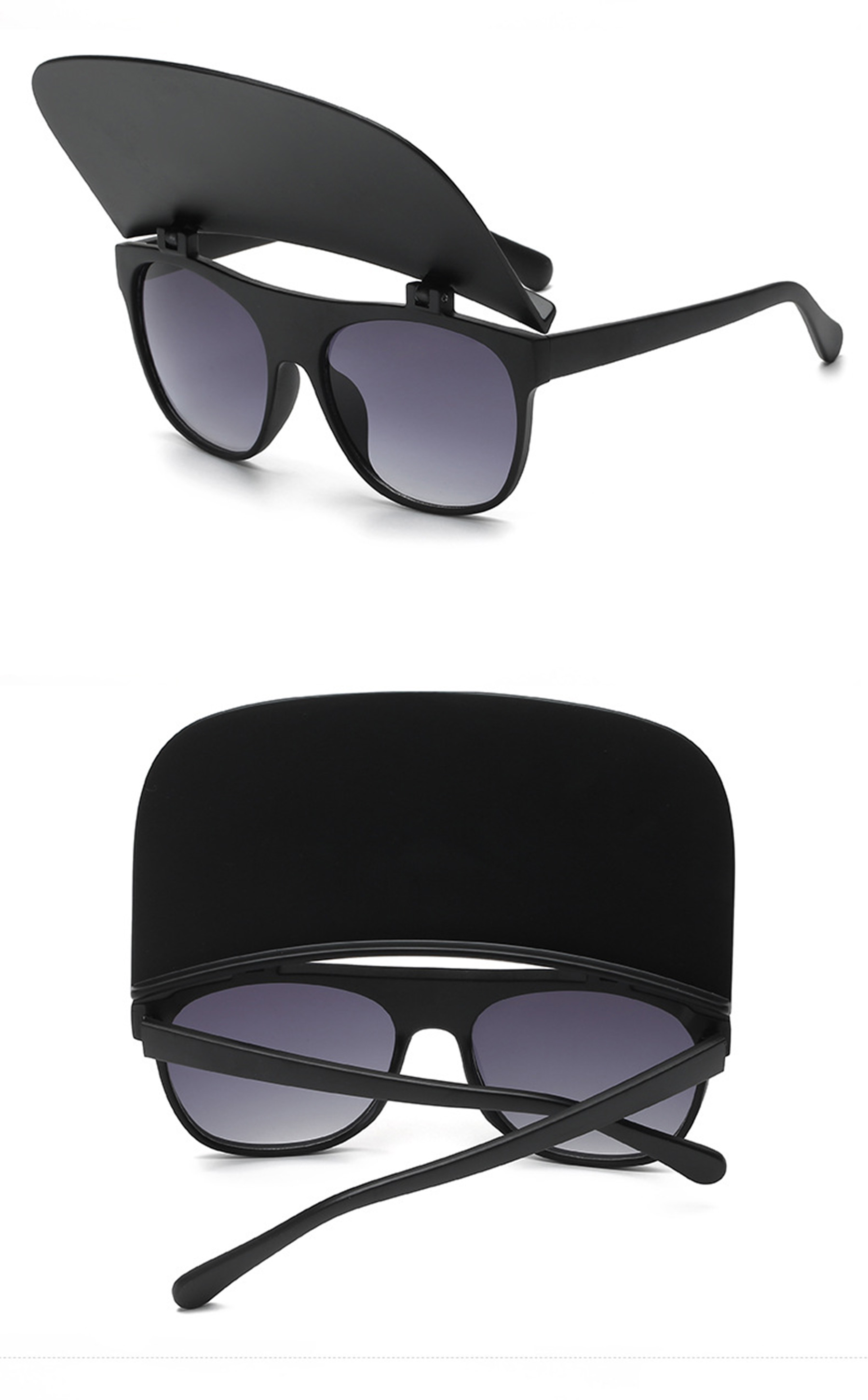 Sunglasses With Visor Attached