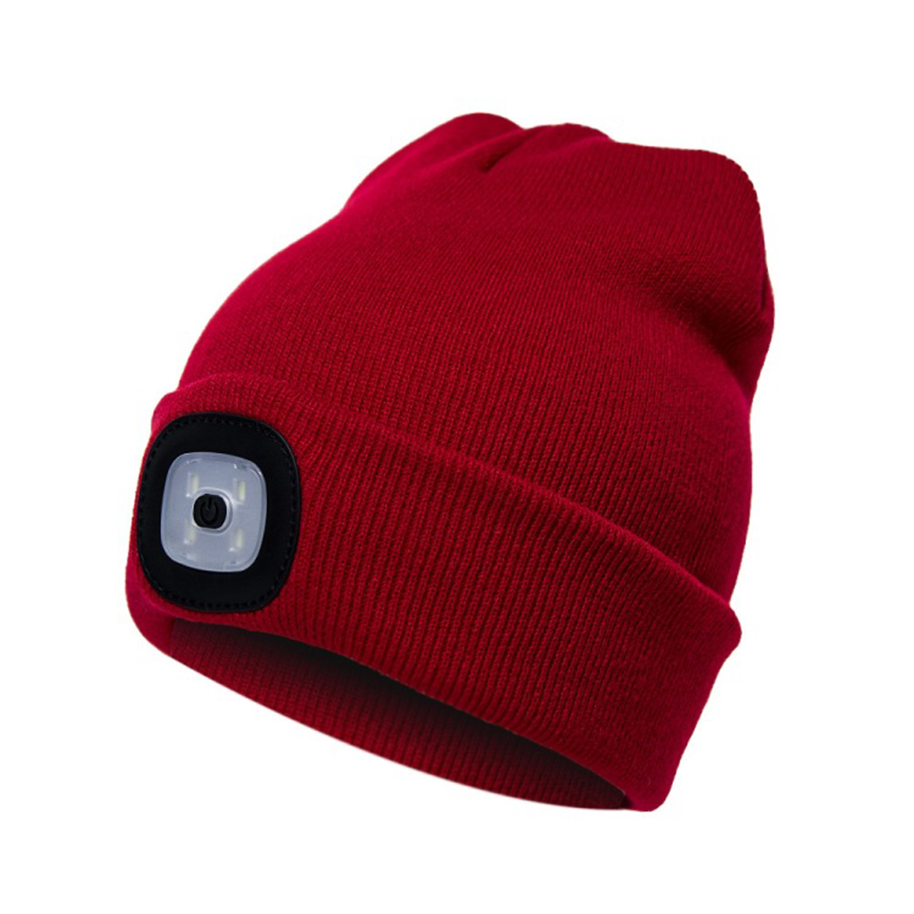Unisex Warm Winter Hat with Flashlight