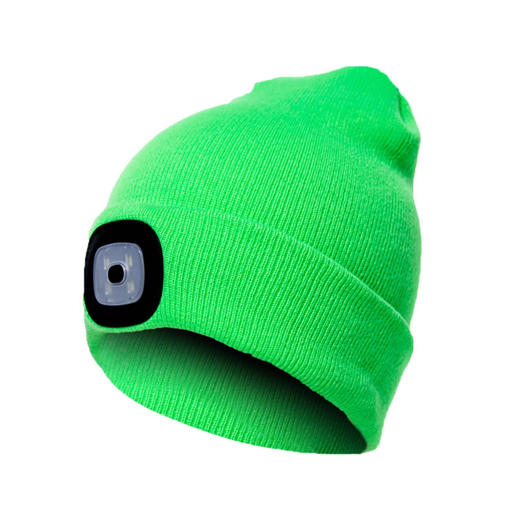 Unisex Warm Winter Hat with Flashlight
