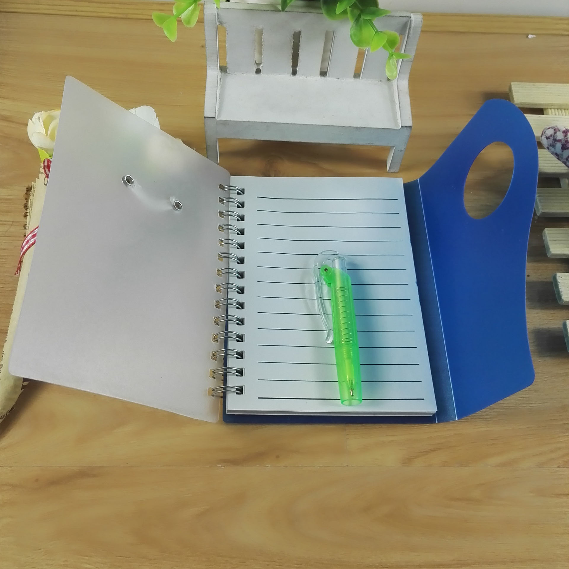 Notebook Steno Pocket Notepad with Pen in Holder