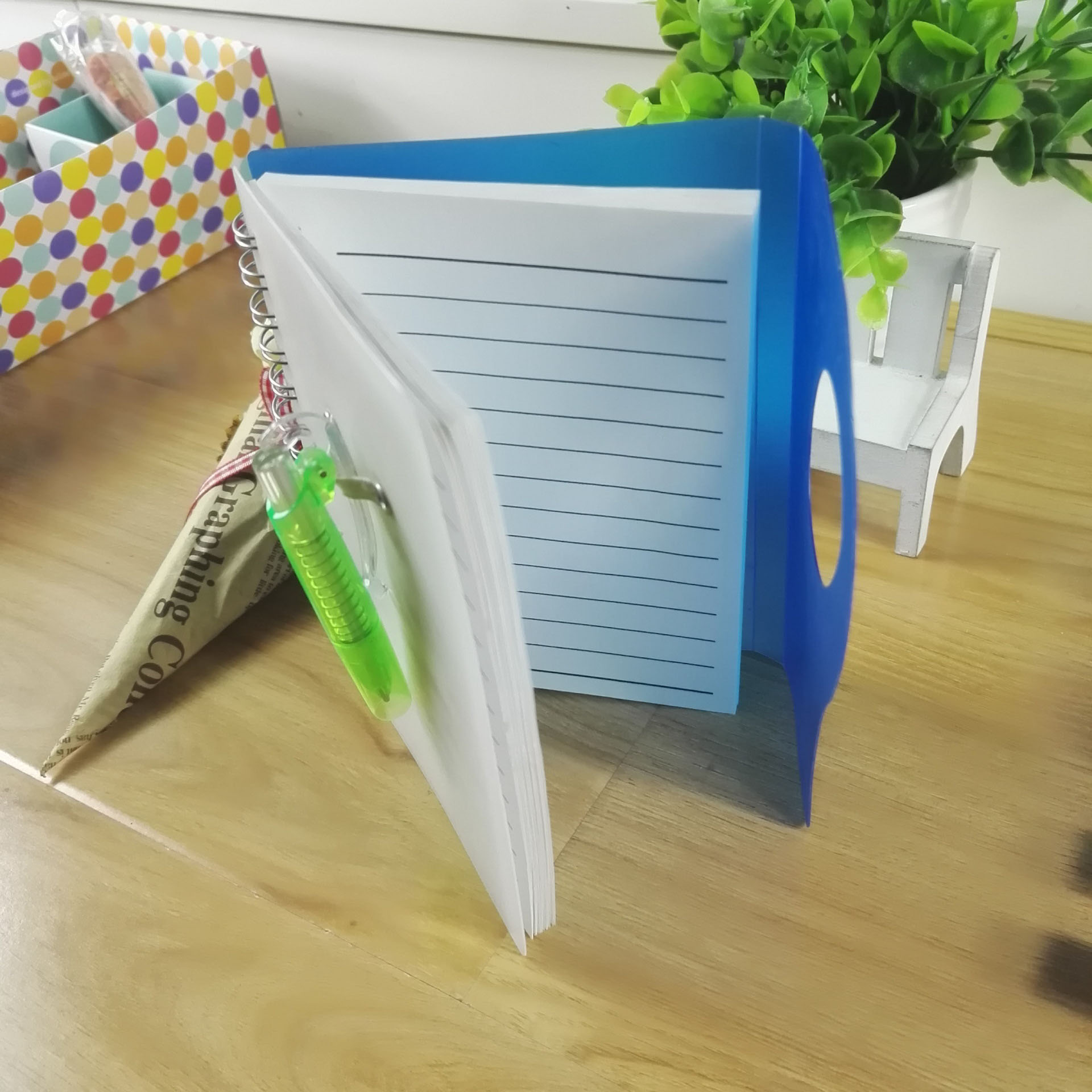 Notebook Steno Pocket Notepad with Pen in Holder