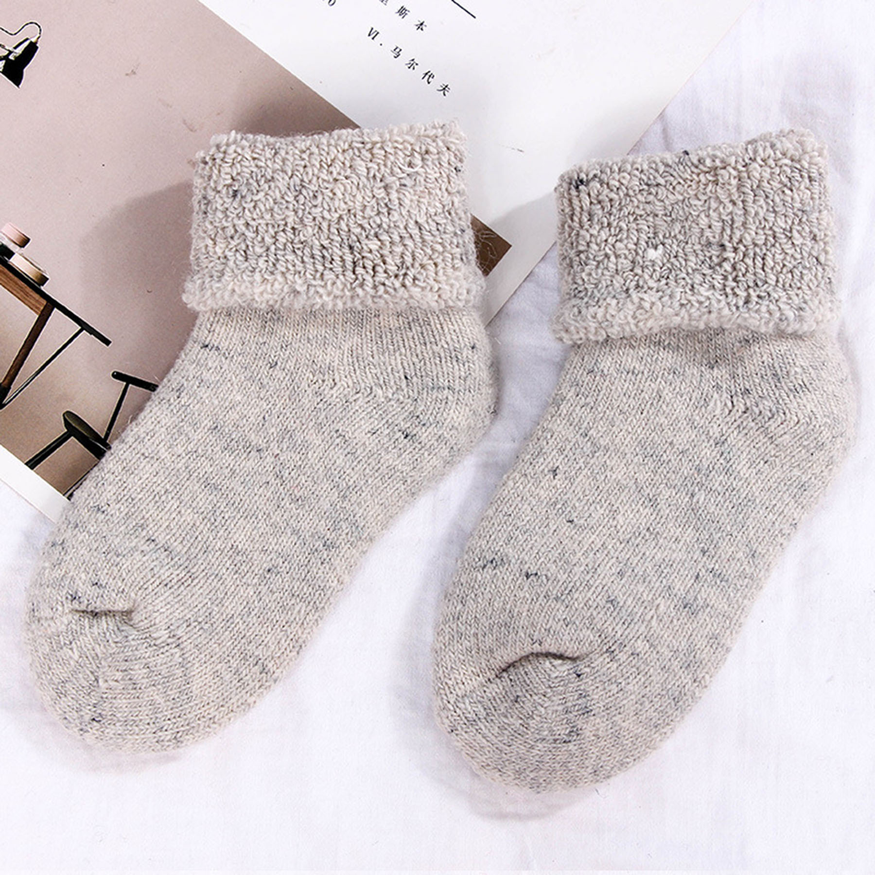 Children's Winter Thick Warm Wool Socks 