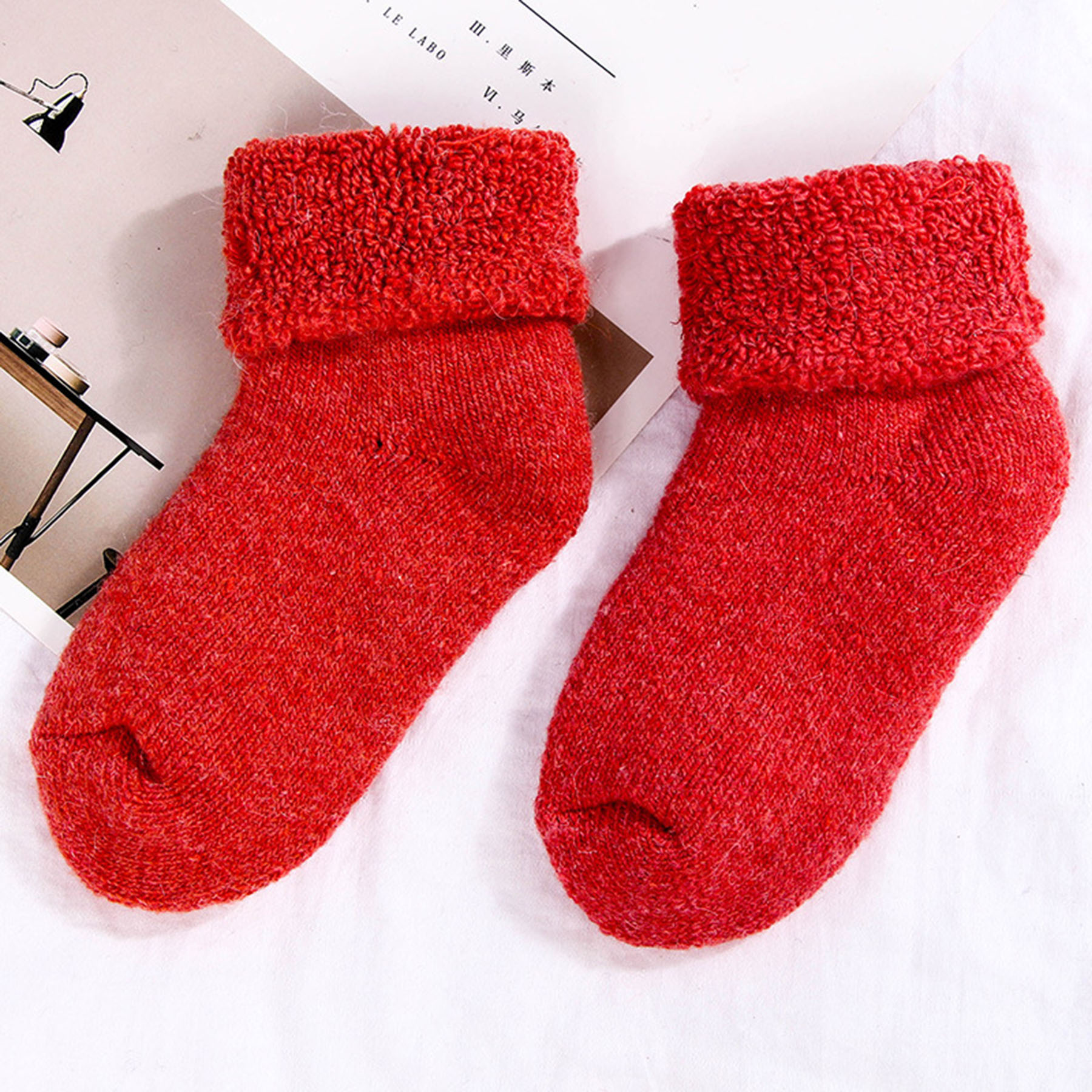 Children's Winter Thick Warm Wool Socks 