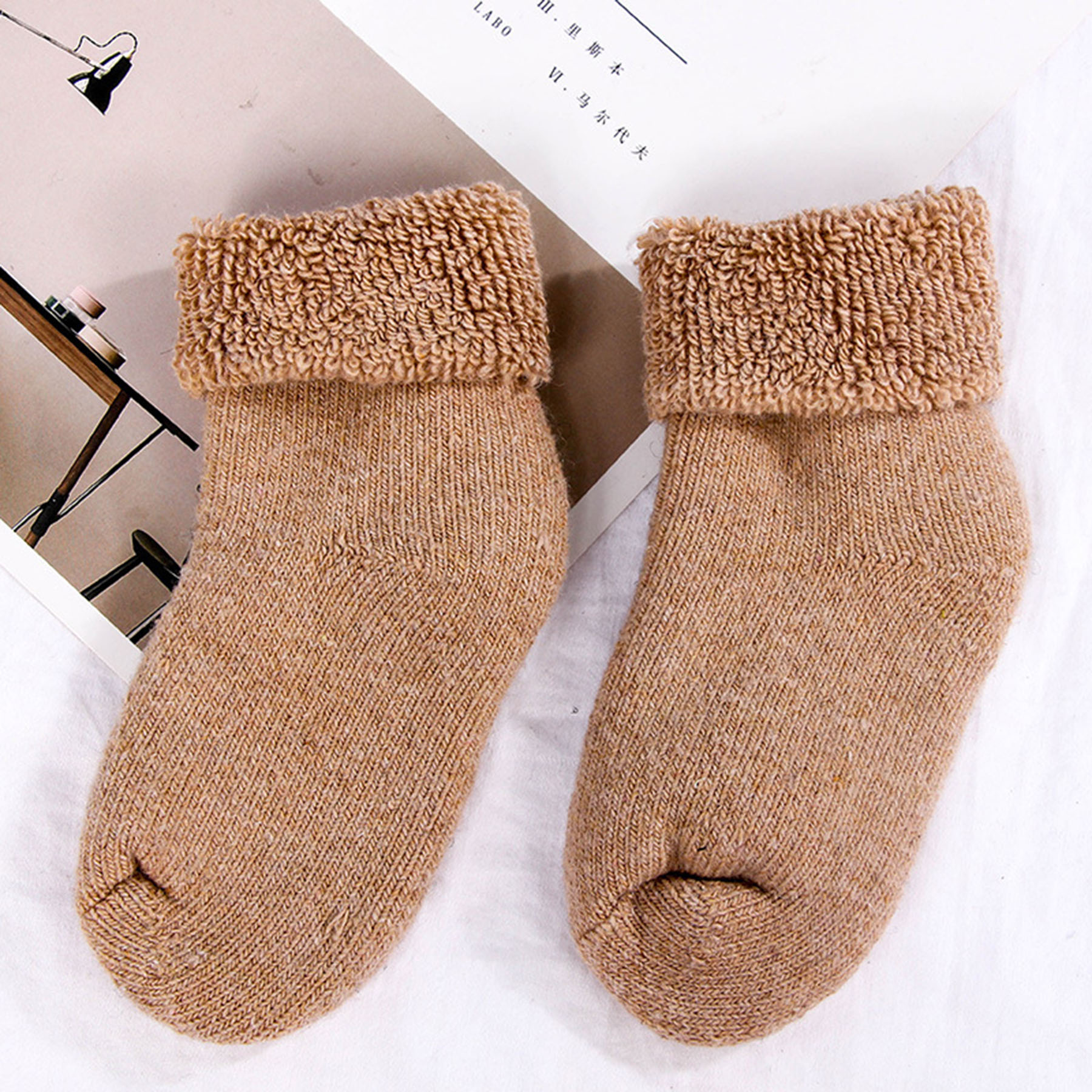 Children's Winter Thick Warm Wool Socks 