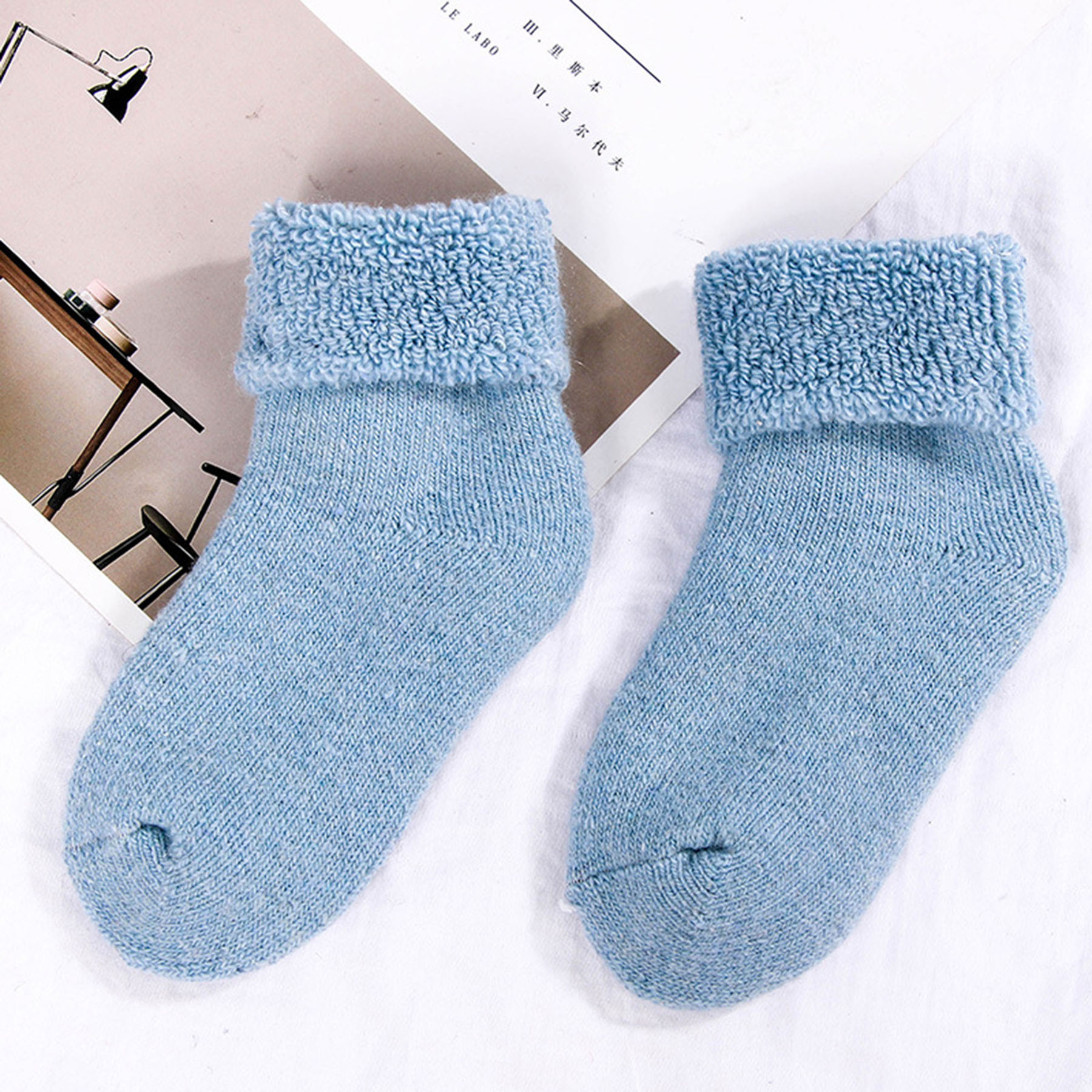 Children's Winter Thick Warm Wool Socks 