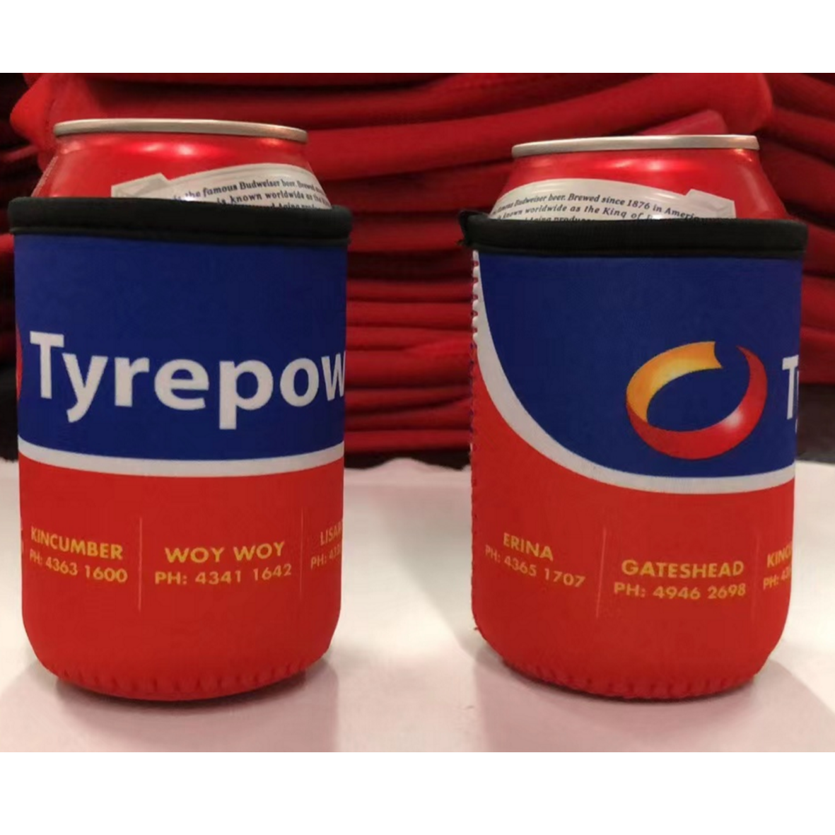 12oz Full Color Sublimation Can Cooler Sleeves w/1 Seam