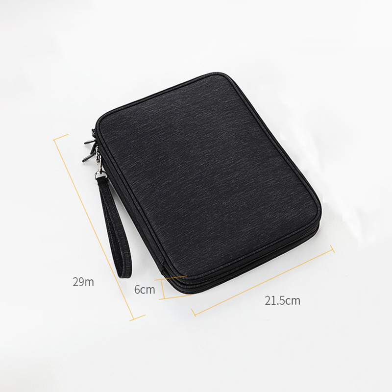 Waterproof Double-Layer Travel Cable Organizer Bag Electronic Accessories