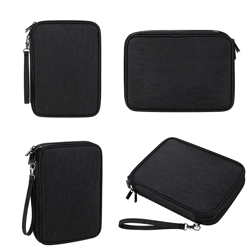 Waterproof Double-Layer Travel Cable Organizer Bag Electronic Accessories