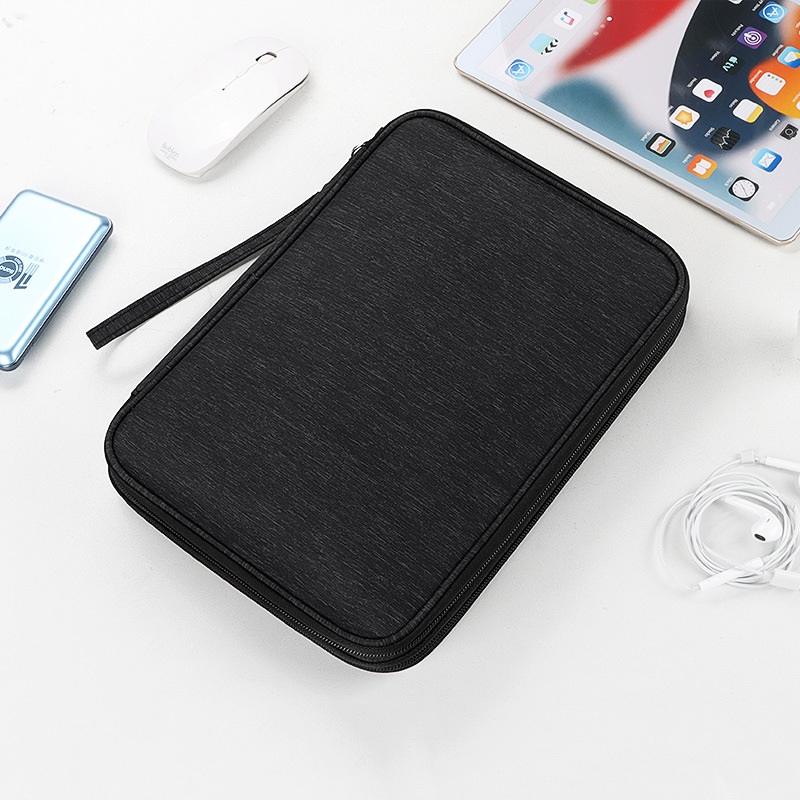 Waterproof Double-Layer Travel Cable Organizer Bag Electronic Accessories