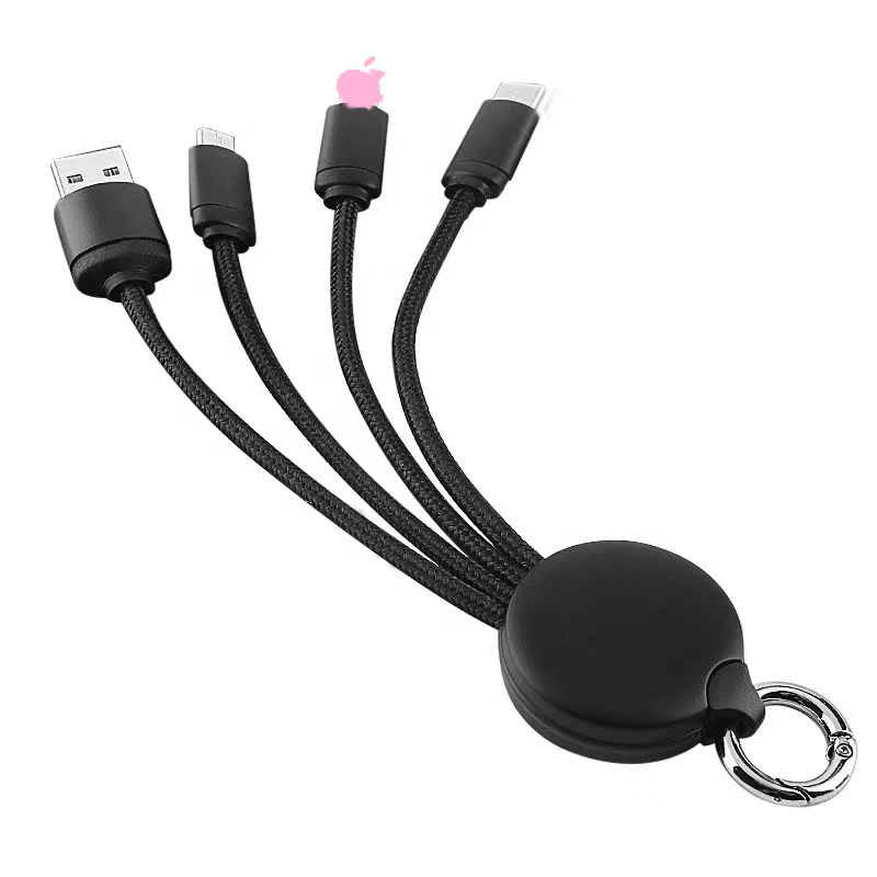 3 in 1 USB Charging Cable w/LED Backlight LOGO