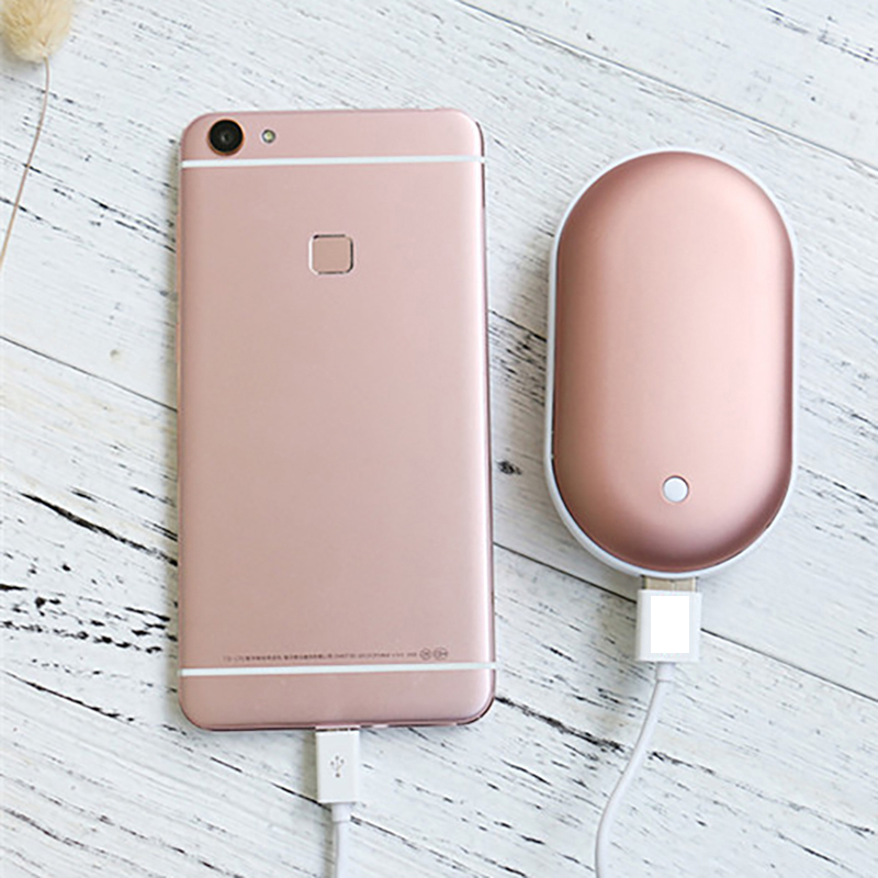2 in 1 Portable USB Electric Handwarmer 5000mAh Powerbank